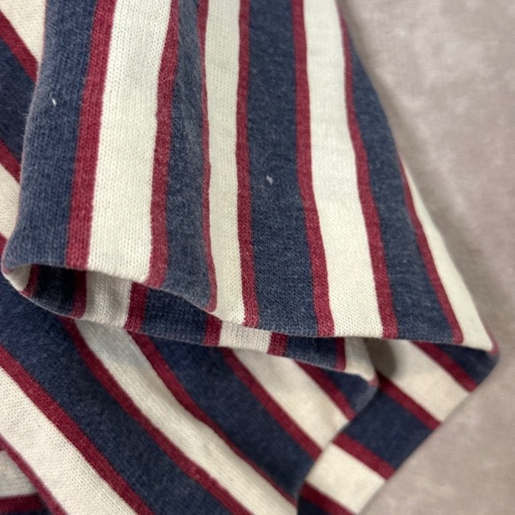 Vintage 90's Backyard Blues Americana Stars and Stripes Crop‎ Top Women's Size L - Picture 5 of 7